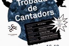 12a Trobada de Cantadors d'Espolla - del 16 al 19 de juliol de 2014 - cartell